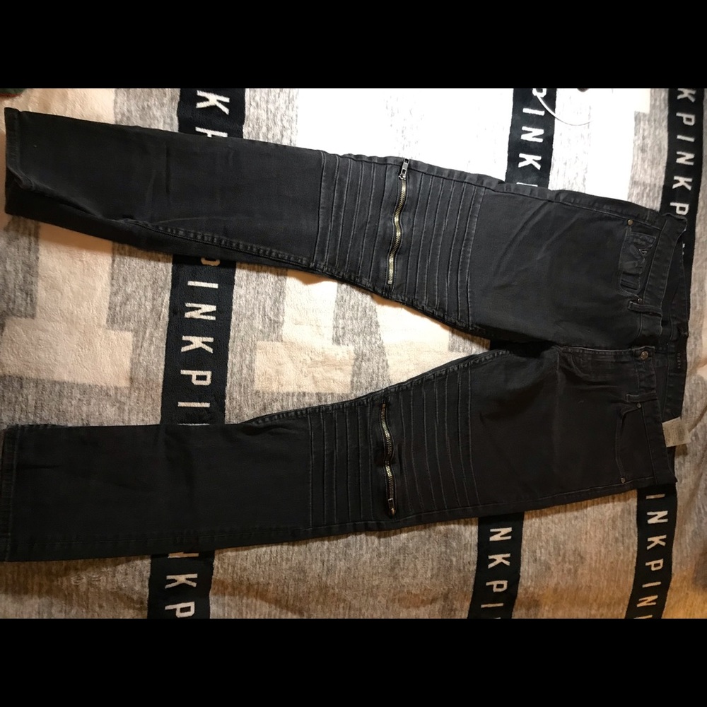 Vintage guess motorcycle jeans...